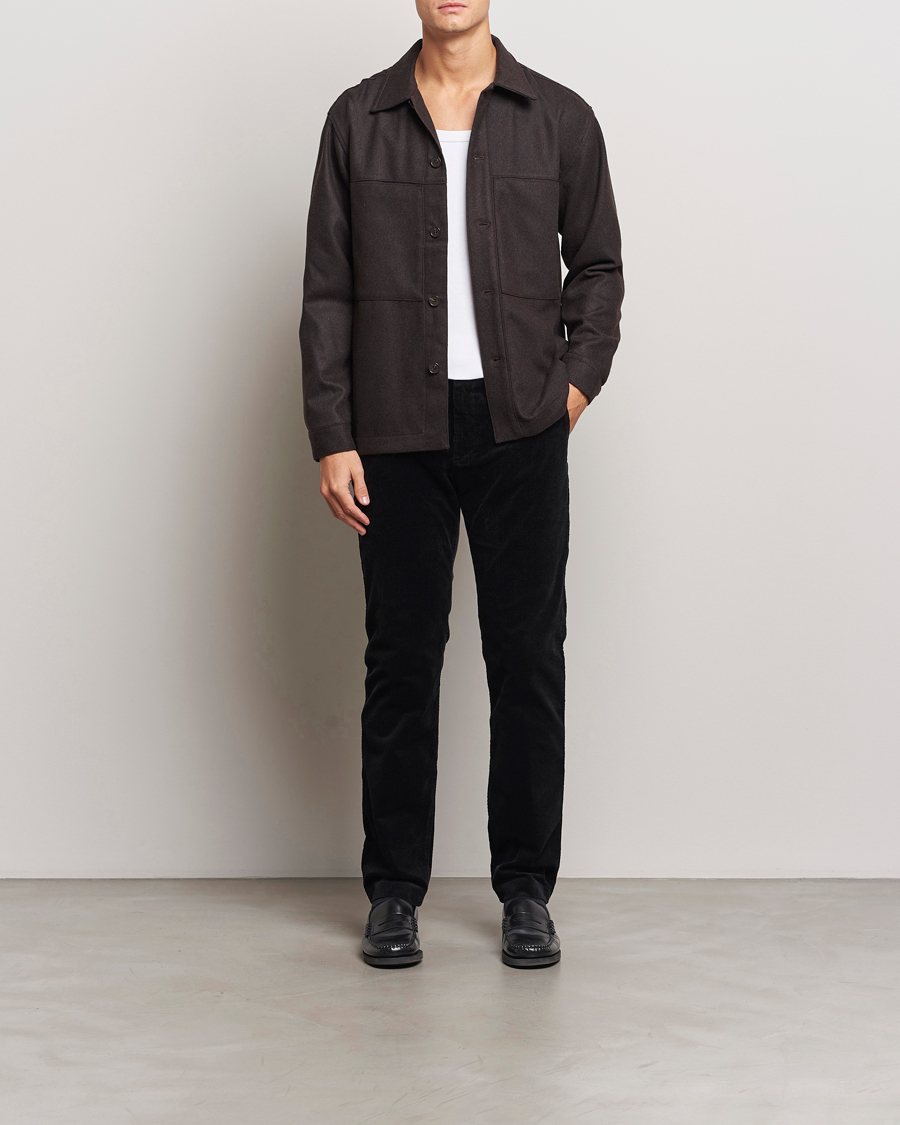 Mies | Housut | NN07 | Theo Regular Fit Corduroy Chinos Black