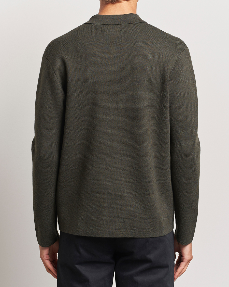 Mies | Puserot | NN07 | Jonas Cotton/Modal Cardigan Dark Army
