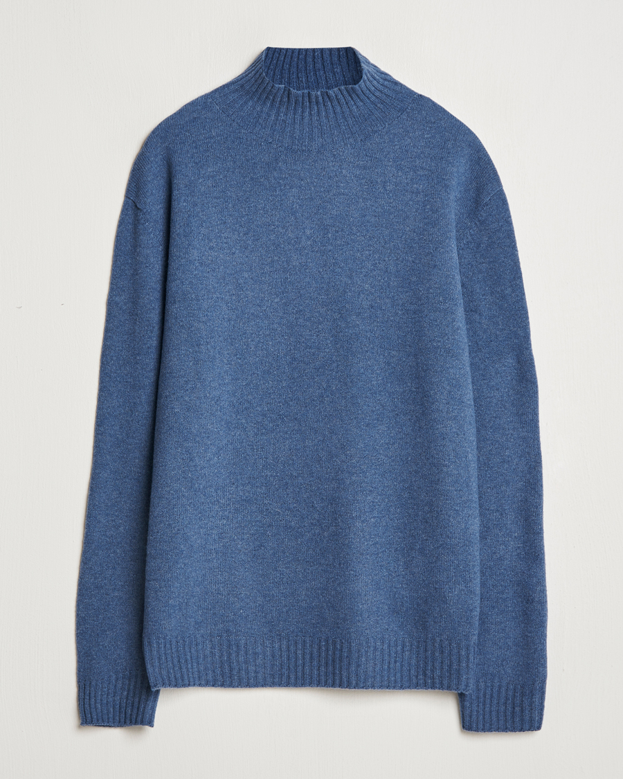 Mies | Puserot | NN07 | Clark Wool Knitted Polo Bering Sea