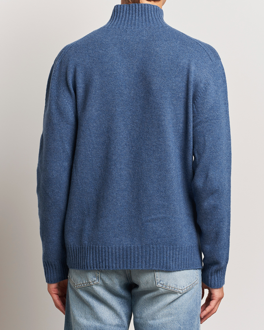 Mies | Puserot | NN07 | Clark Wool Knitted Polo Bering Sea