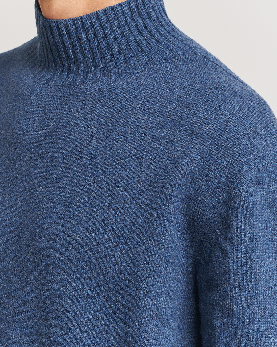 Mies | Puserot | NN07 | Clark Wool Knitted Polo Bering Sea