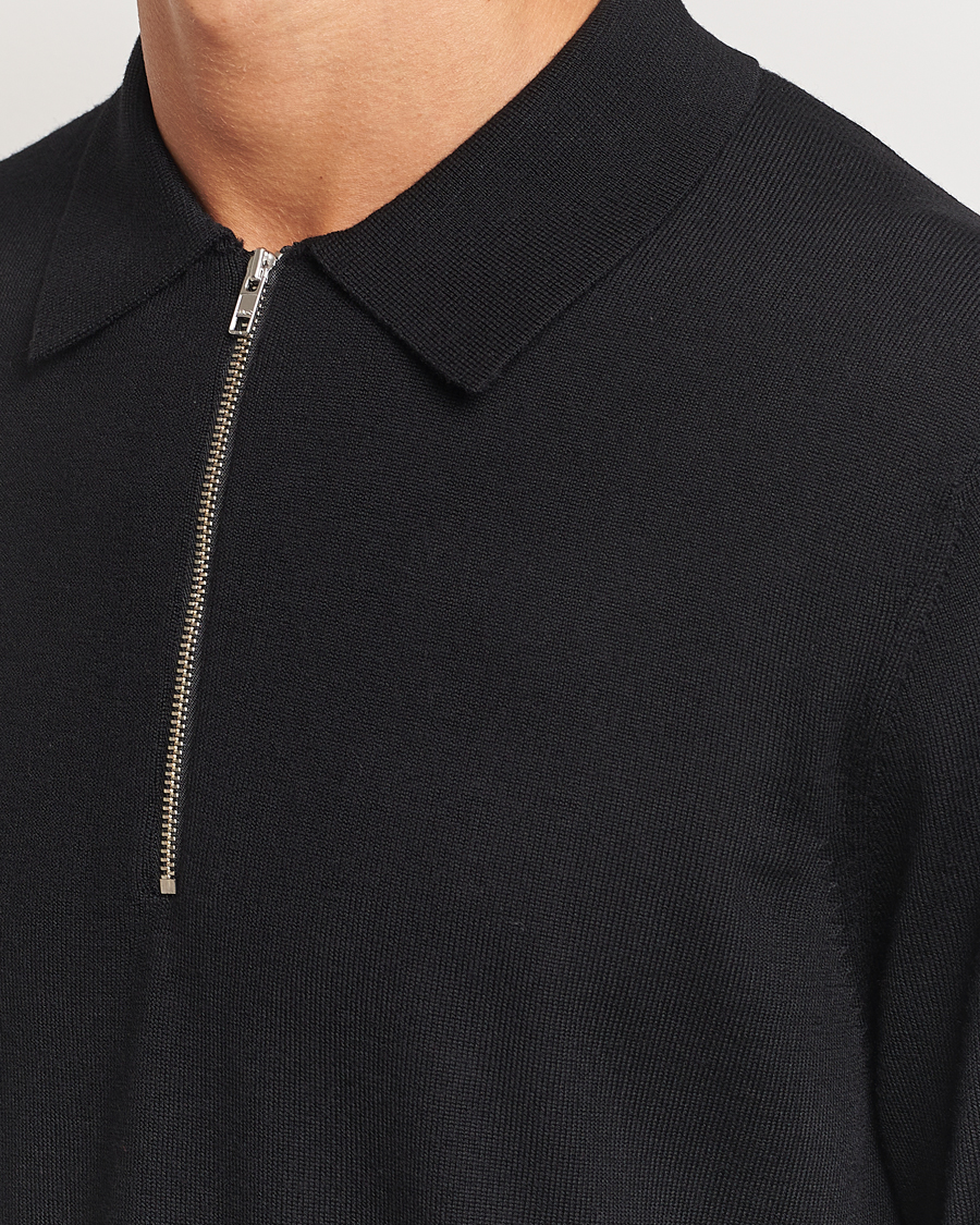 Mies | Puserot | NN07 | Sergio Half Zip Black
