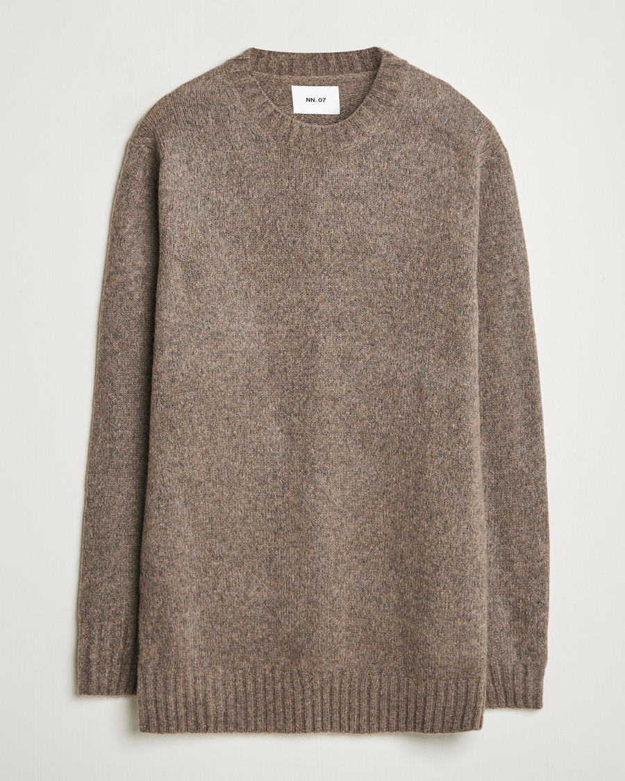 Mies | Puserot | NN07 | Lee Wool Knitted Sweater Tarmac