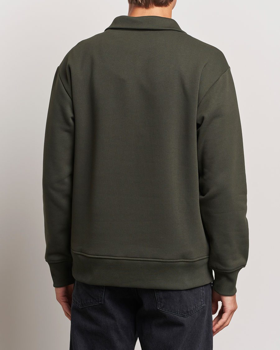 Mies | Puserot | NN07 | Briggs Half Zip Sweatshirt Dark Army