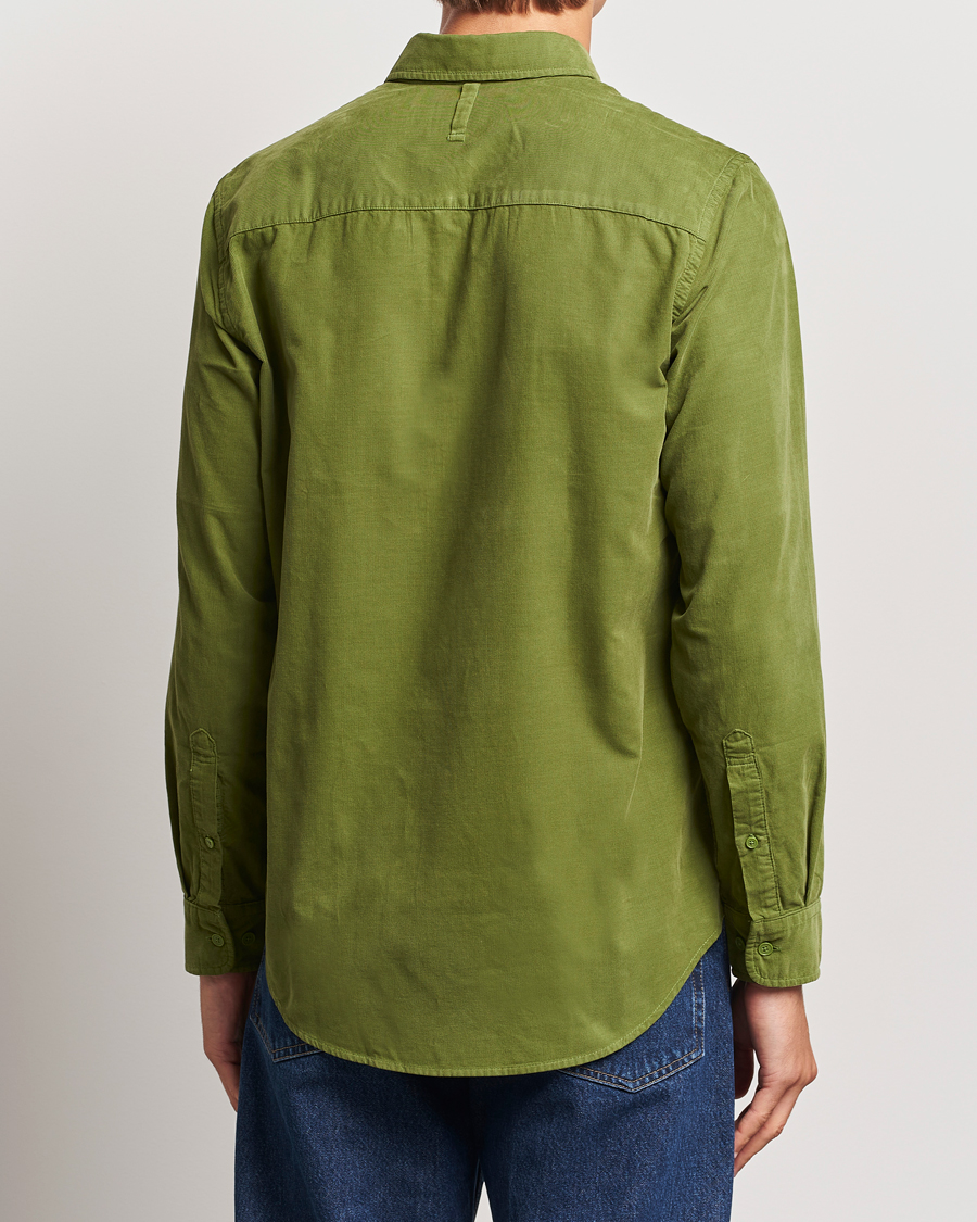 Mies | Kauluspaidat | NN07 | Arne Baby Cord Shirt Cedar Green