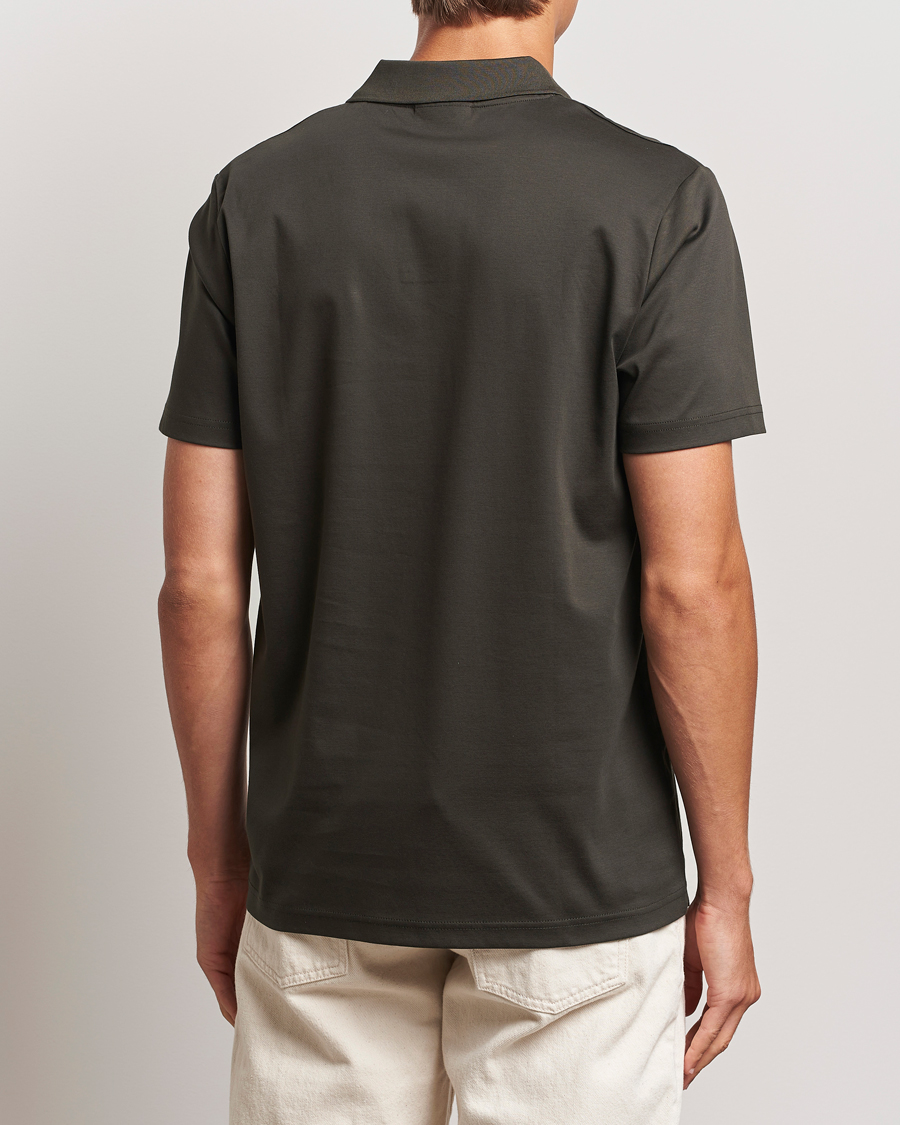 Mies | Pikeet | NN07 | Paul Mercerized Polo Dark Army