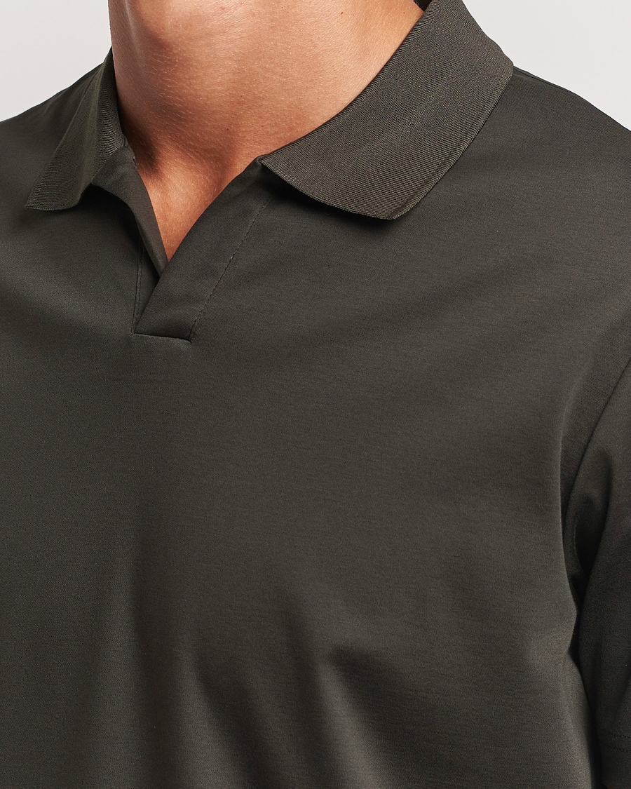 Mies | Pikeet | NN07 | Paul Mercerized Polo Dark Army