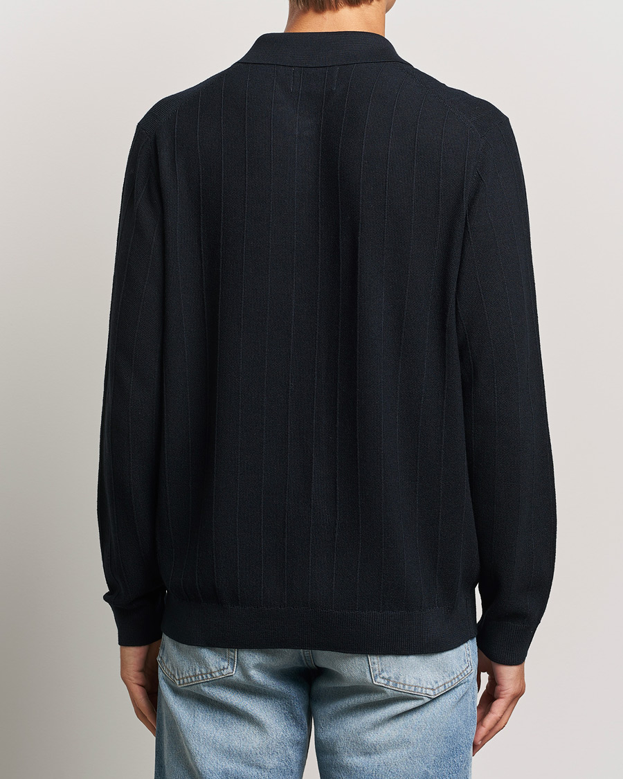 Mies | Puserot | NN07 | Thor Knitted Cardigan Navy Blue