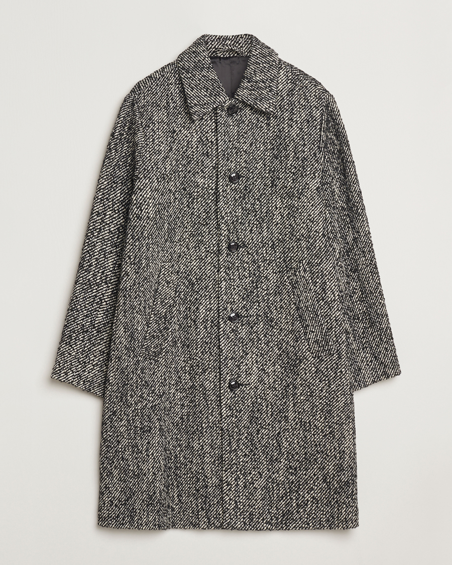 Mies | Takit | NN07 | Franco Herringbone Coat Black