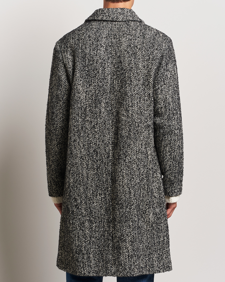 Mies | Takit | NN07 | Franco Herringbone Coat Black