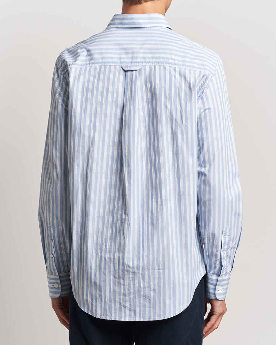Mies | Kauluspaidat | NN07 | Colby Poplin Striped Shirt Blue/White