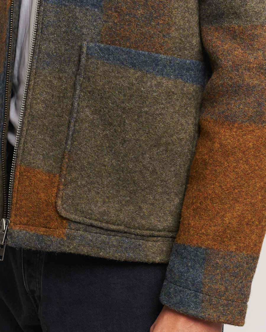 Mies | Takit | NN07 | Gael Wool Checked Jacket Multi