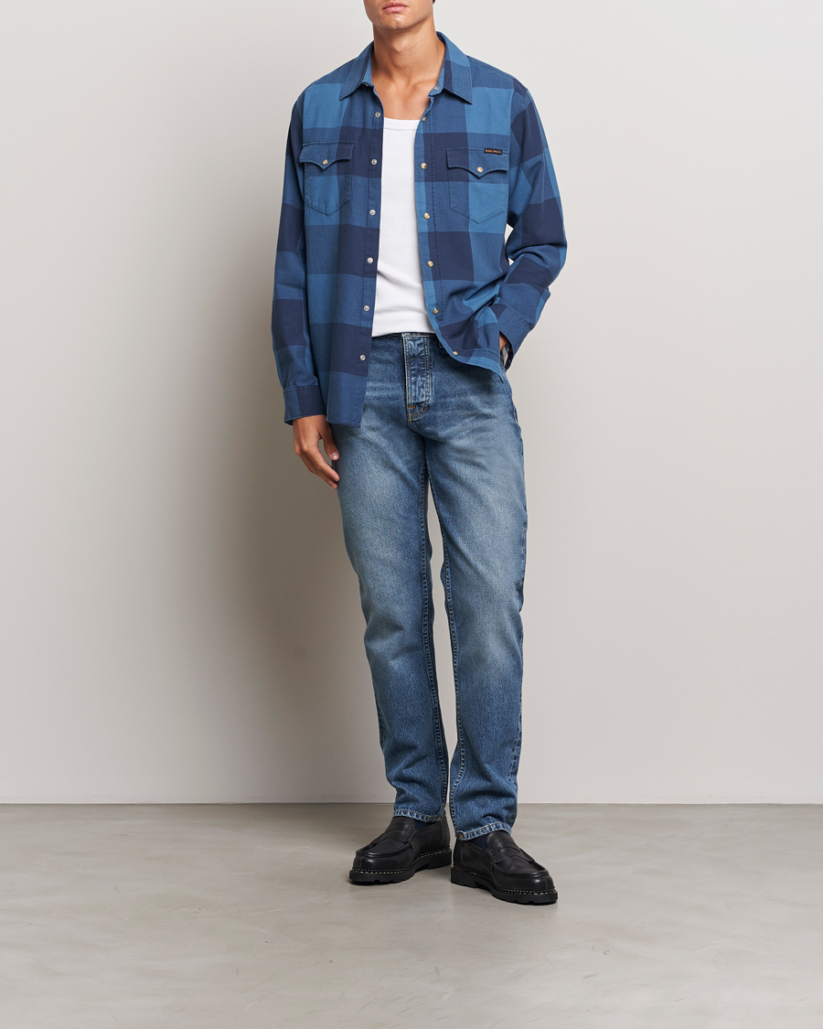 Mies | Housut | Nudie Jeans | Steady Eddie II Jeans Blue Haze