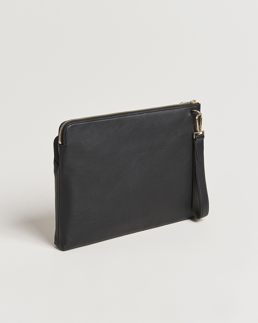 Mies | Paul Smith Leather Stripe Document Case Black | Paul Smith | Leather Stripe Document Case Black