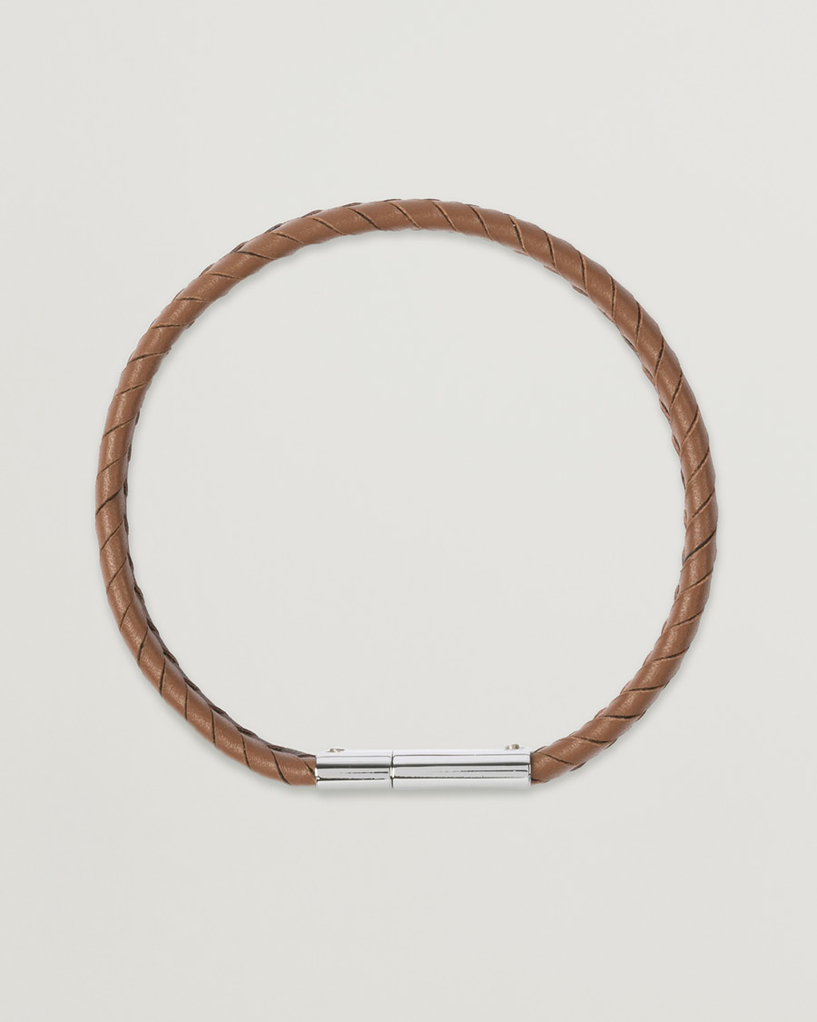 Mies | Paul Smith Two Tone Leather Bracelet Brown | Paul Smith | Two Tone Leather Bracelet Brown