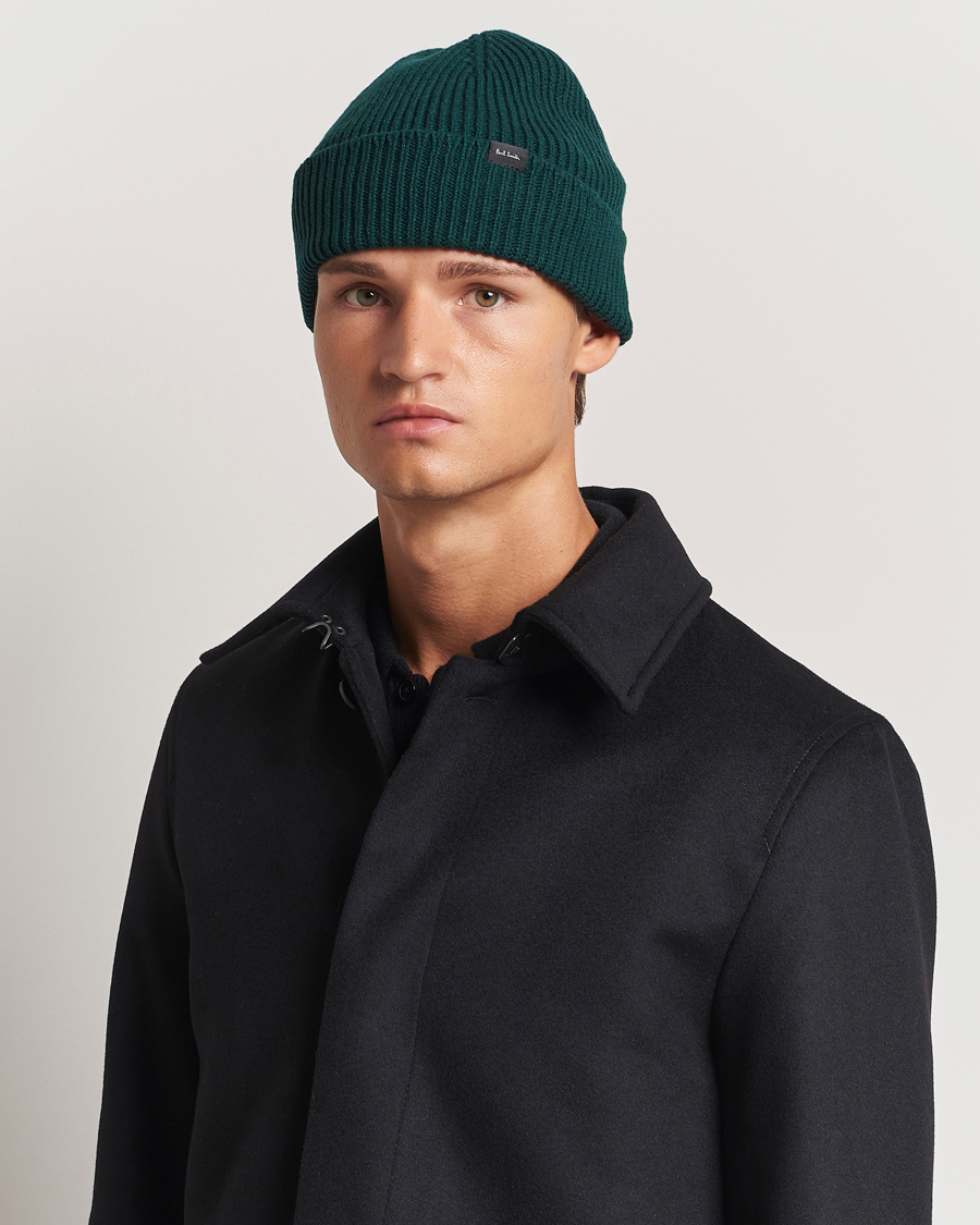 Mies | Paul Smith Cashmere Beanie Green | Paul Smith | Cashmere Beanie Green