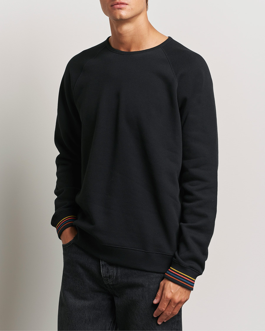 Mies | Puserot | Paul Smith | Artist Rib Crew Neck Sweatshirt Black