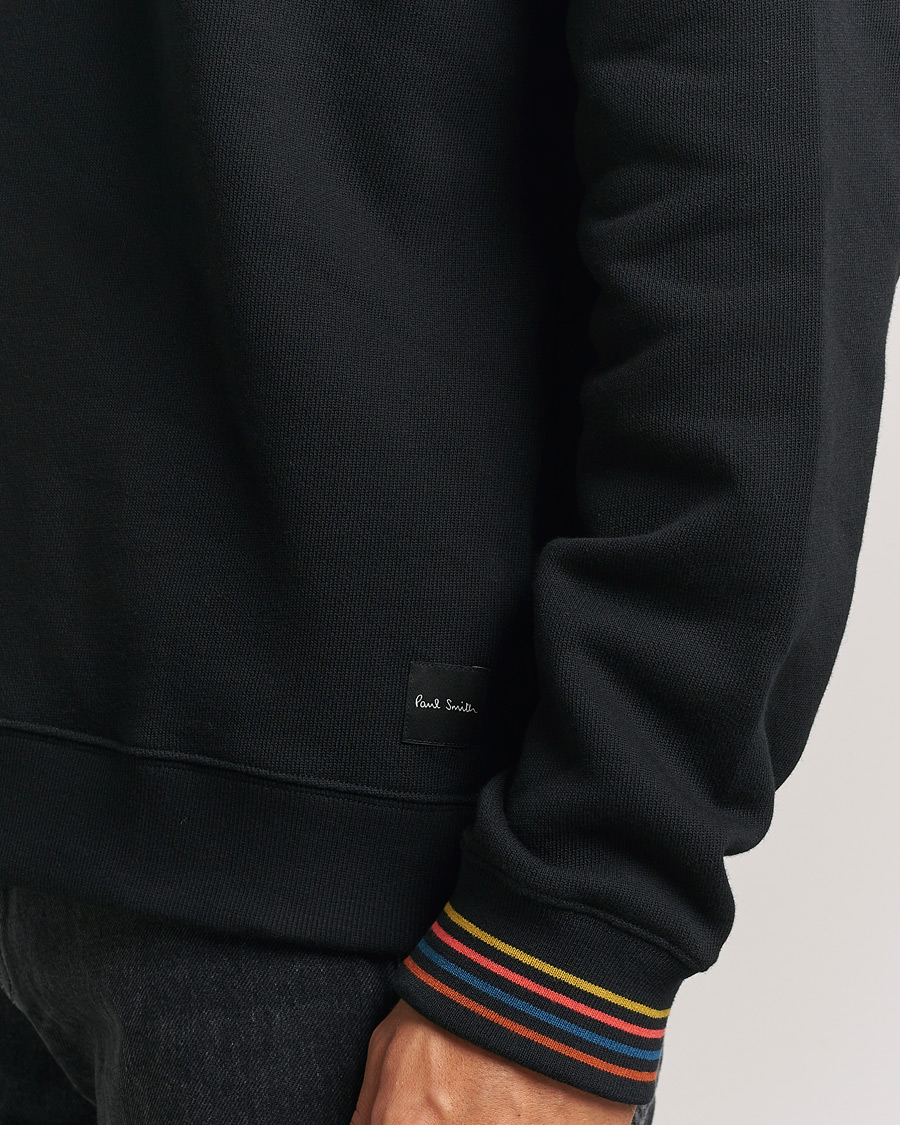 Mies | Puserot | Paul Smith | Artist Rib Crew Neck Sweatshirt Black