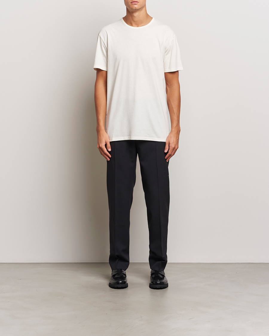 Mies | T-paidat | Paul Smith | Artist Rib Crew Neck T-Shirt White