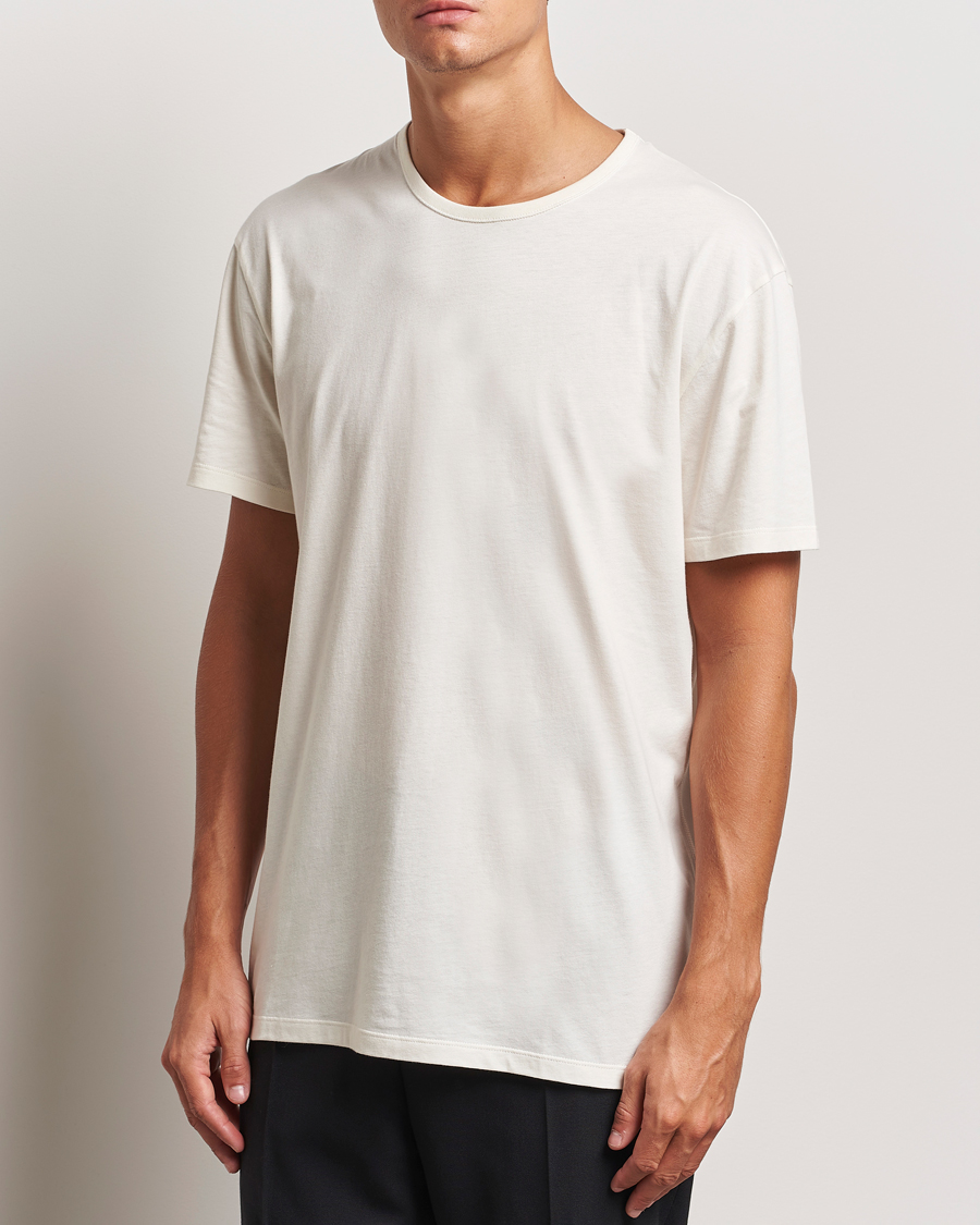 Mies | T-paidat | Paul Smith | Artist Rib Crew Neck T-Shirt White