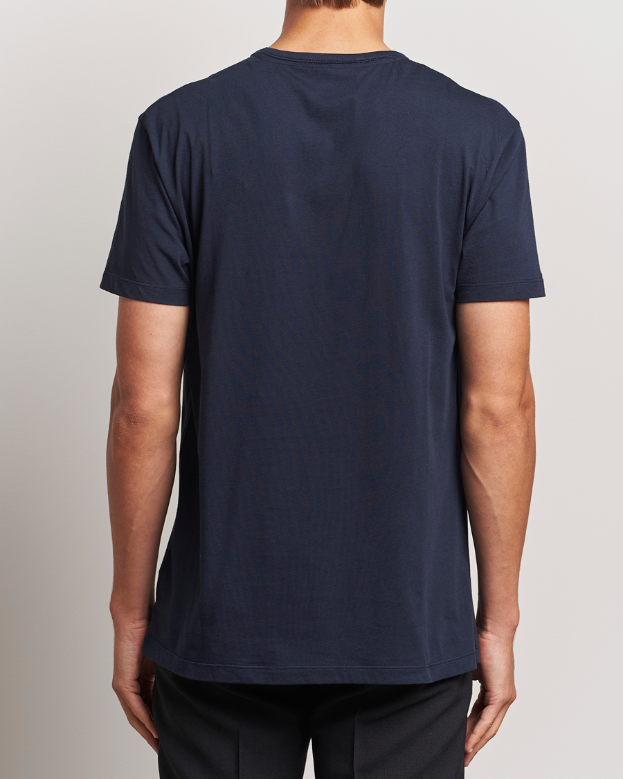 Mies | T-paidat | Paul Smith | Artist Rib Crew Neck T-Shirt Navy