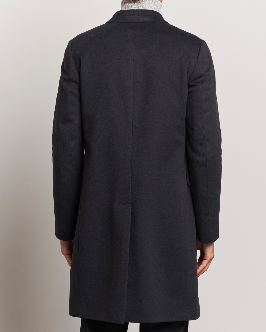 Mies | Takit | Paul Smith | Wool/Cashmere Double Breasted Coat Black
