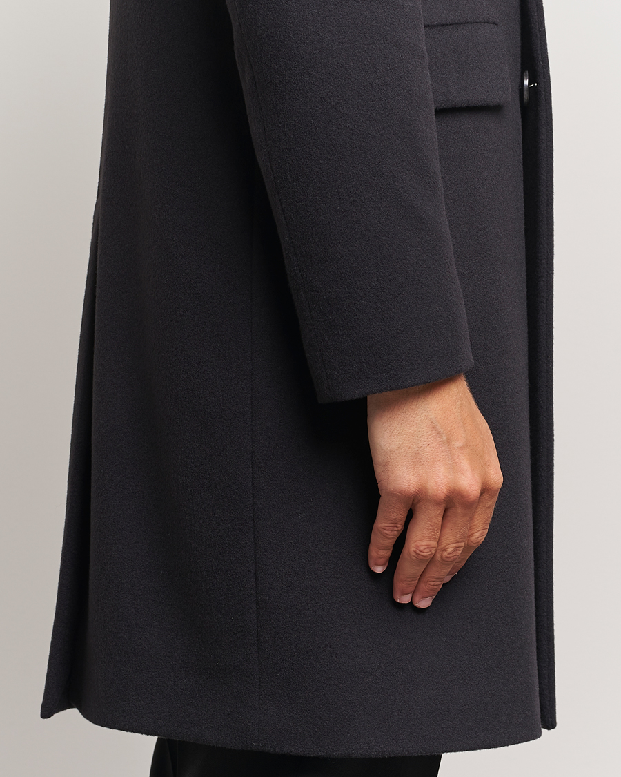 Mies | Takit | Paul Smith | Wool/Cashmere Double Breasted Coat Black