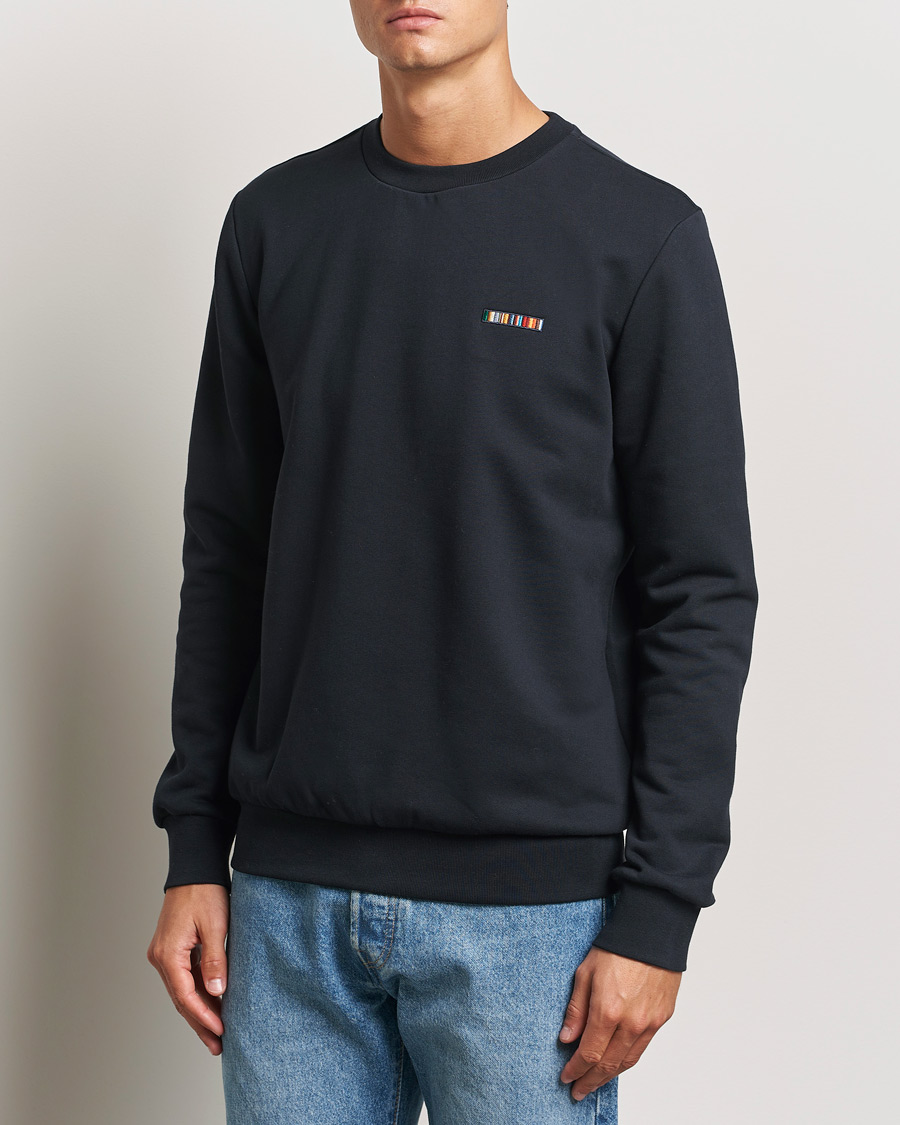 Mies | Puserot | Paul Smith | Embroidery Crew Neck Sweatshirt Navy