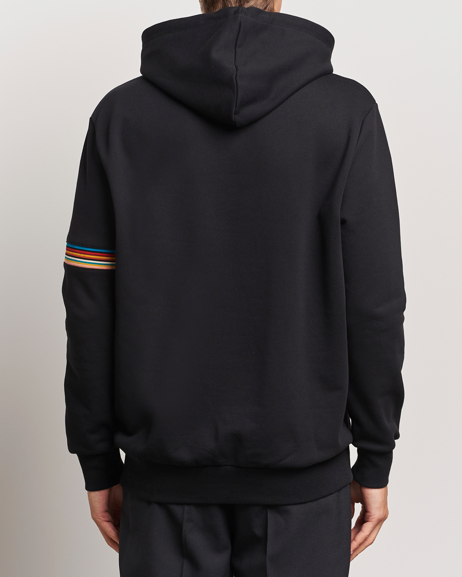Mies | Puserot | Paul Smith | Striped Arm Hoodie Black