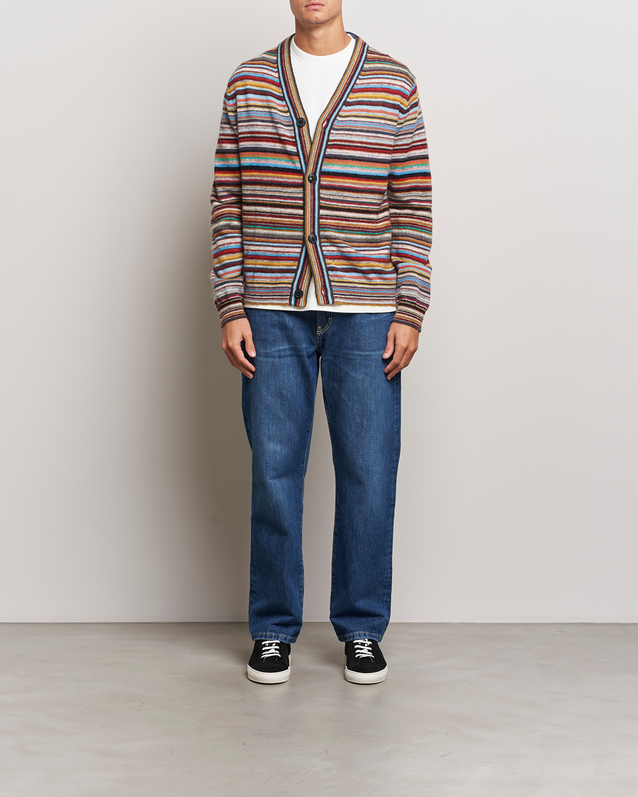 Mies | Puserot | Paul Smith | Striped Wool Cardigan Multi