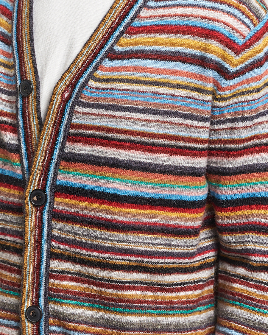 Mies | Puserot | Paul Smith | Striped Wool Cardigan Multi