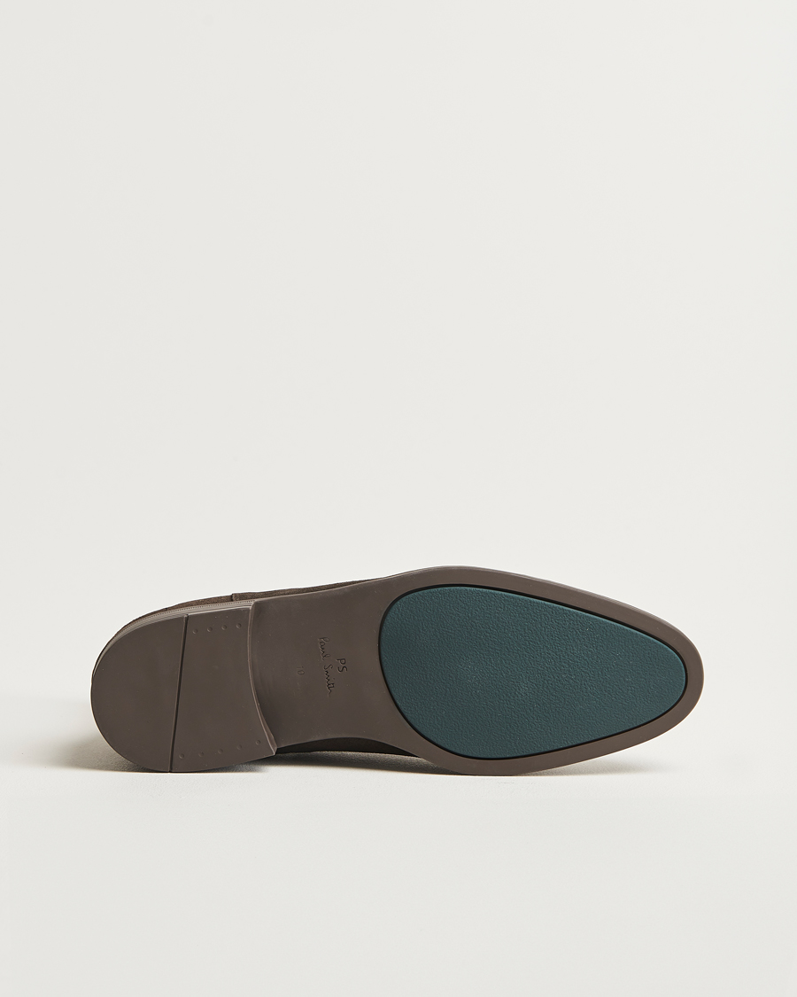 Mies | PS Paul Smith Cedric Suede Chelsea Boot Dark Brown | PS Paul Smith | Cedric Suede Chelsea Boot Dark Brown