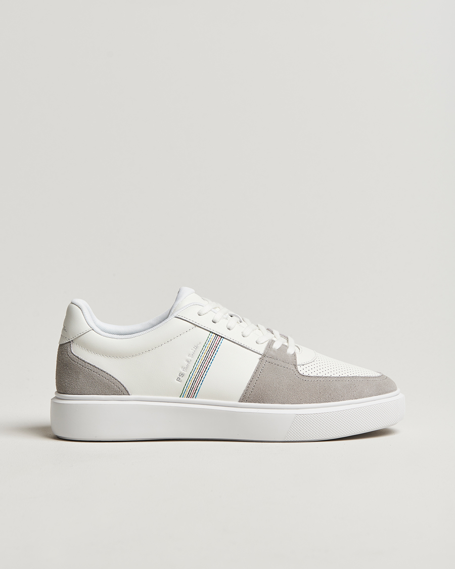 Mies | PS Paul Smith Tyne Two Tone Sneaker White/Beige | PS Paul Smith | Tyne Two Tone Sneaker White/Beige