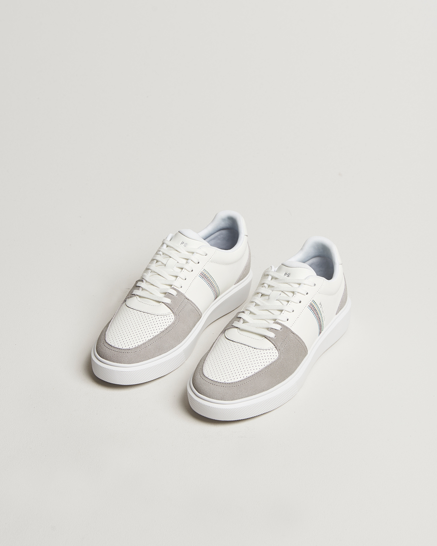 Mies | PS Paul Smith Tyne Two Tone Sneaker White/Beige | PS Paul Smith | Tyne Two Tone Sneaker White/Beige