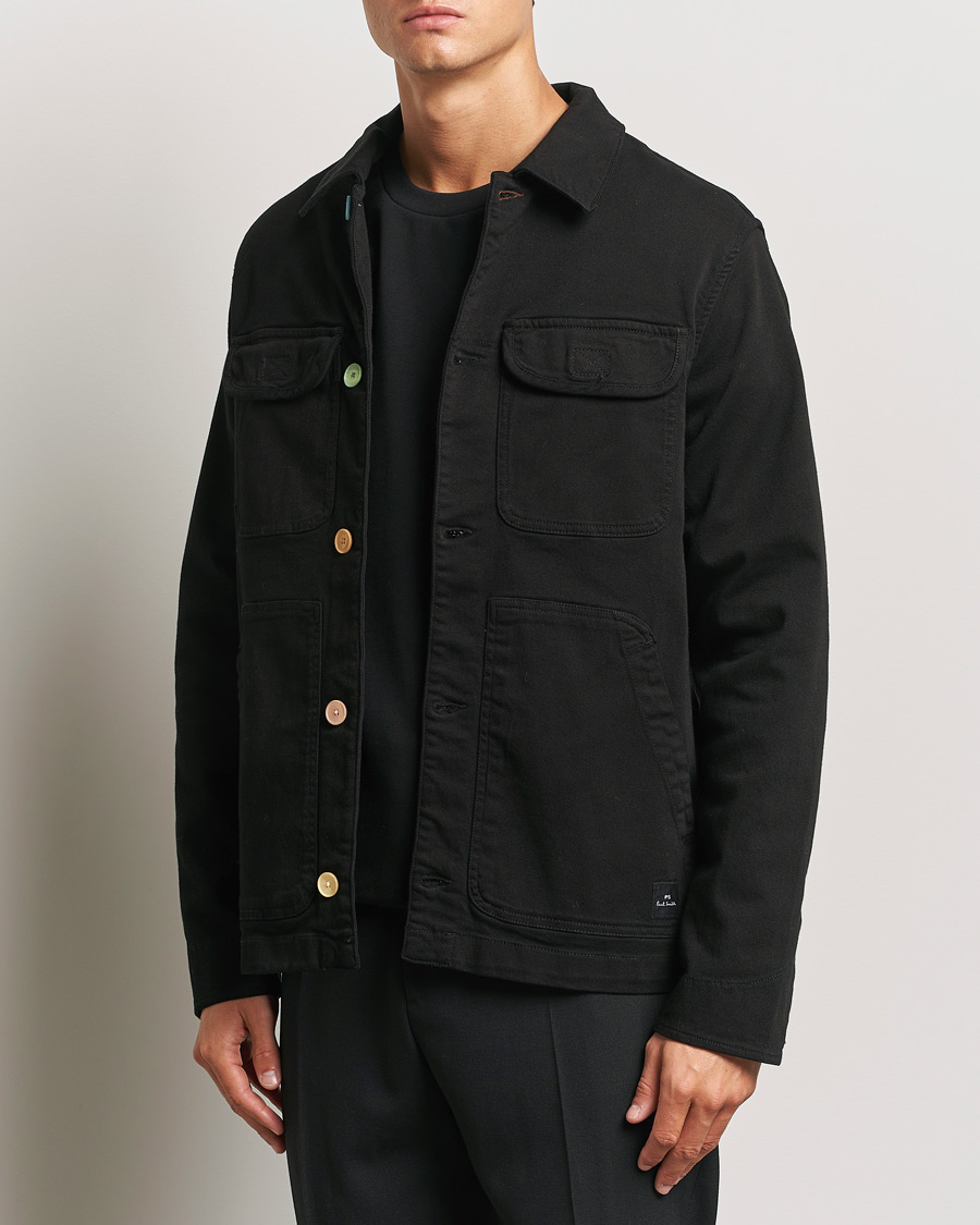 Mies | Kauluspaidat | PS Paul Smith | 4 Pocket Overshirt Black