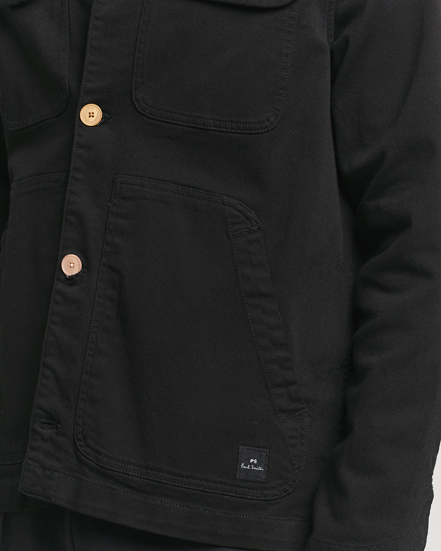Mies | Kauluspaidat | PS Paul Smith | 4 Pocket Overshirt Black
