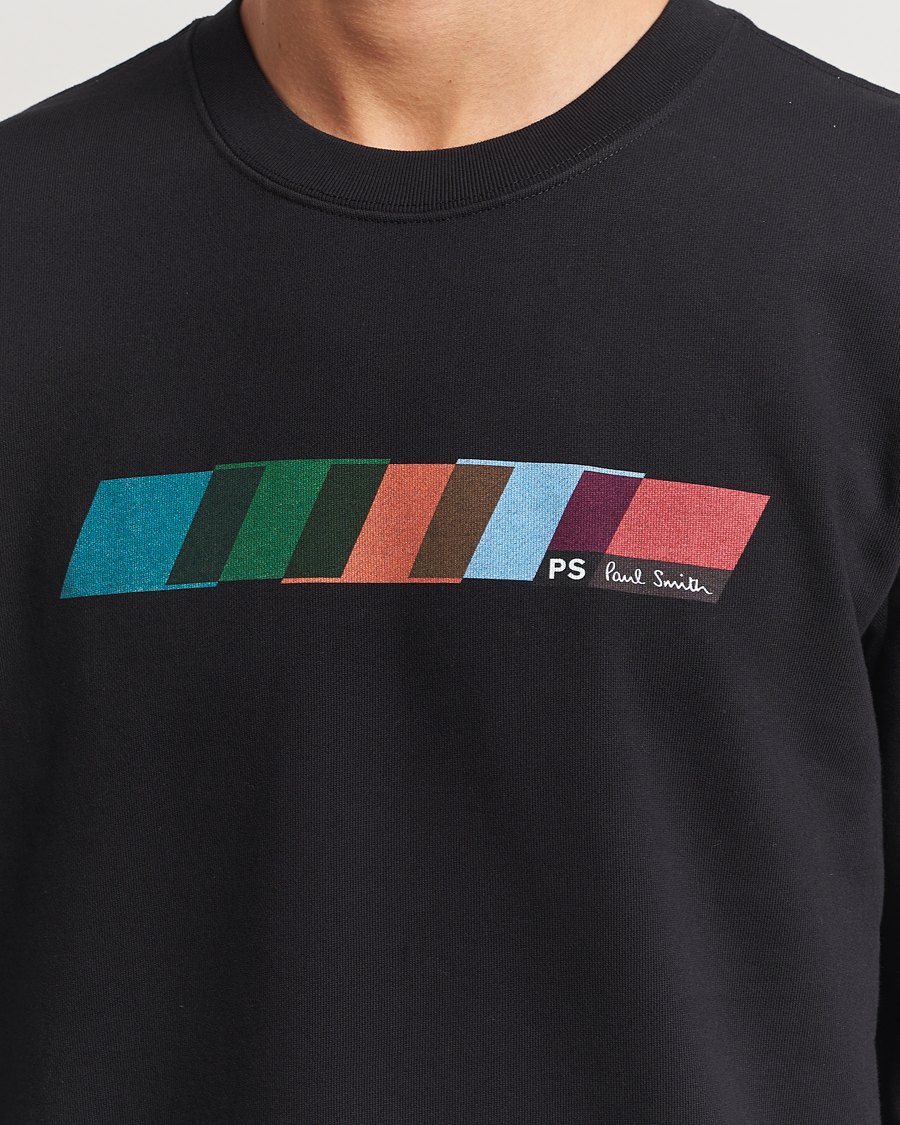 Mies | Puserot | PS Paul Smith | Parallelogram Crew Neck Sweatshirt Black