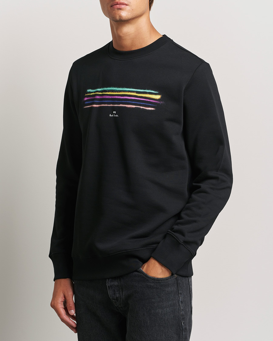 Mies | Puserot | PS Paul Smith | Zebra Crew Neck Sweatshirt Black