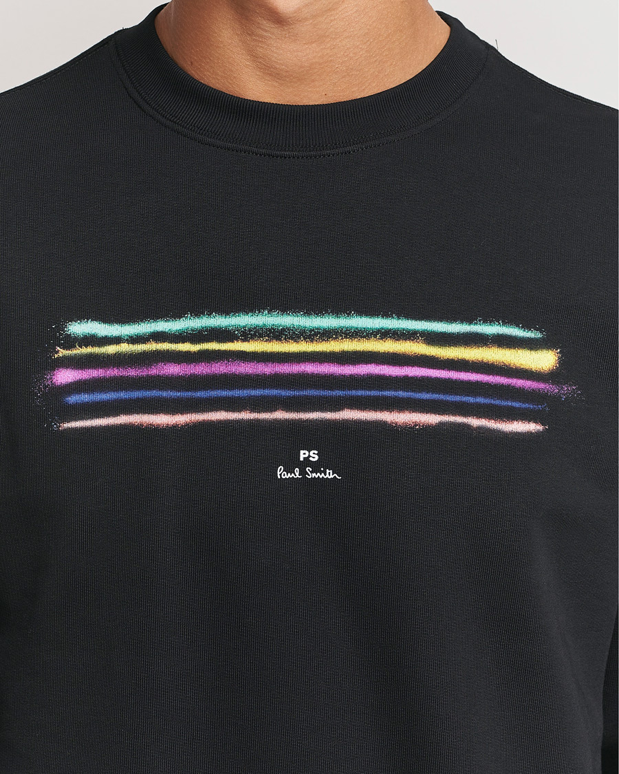 Mies | Puserot | PS Paul Smith | Zebra Crew Neck Sweatshirt Black