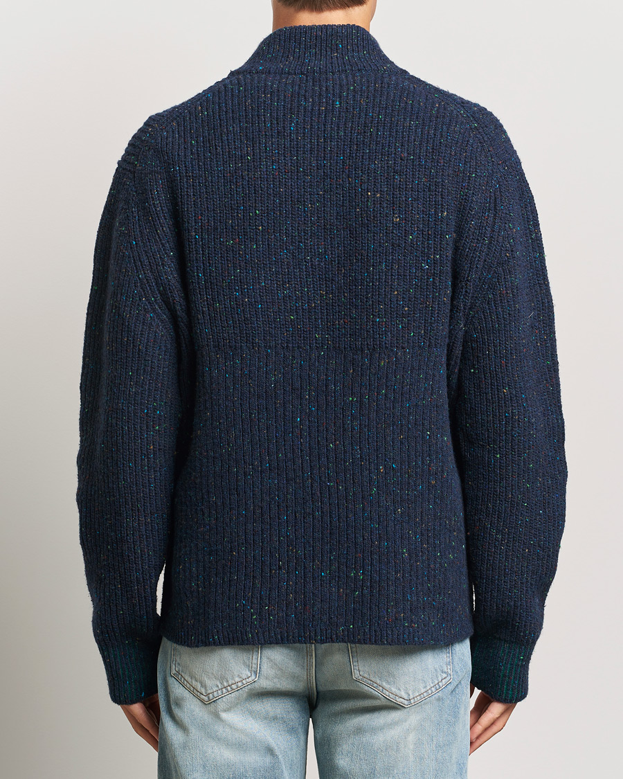 Mies | Puserot | PS Paul Smith | Wool Half Zip Navy