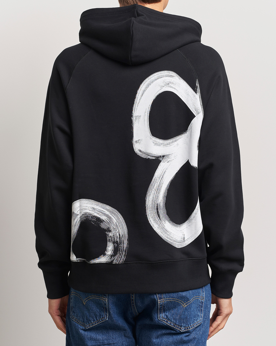 Mies | Puserot | PS Paul Smith | Happy Flower Hoodie Black