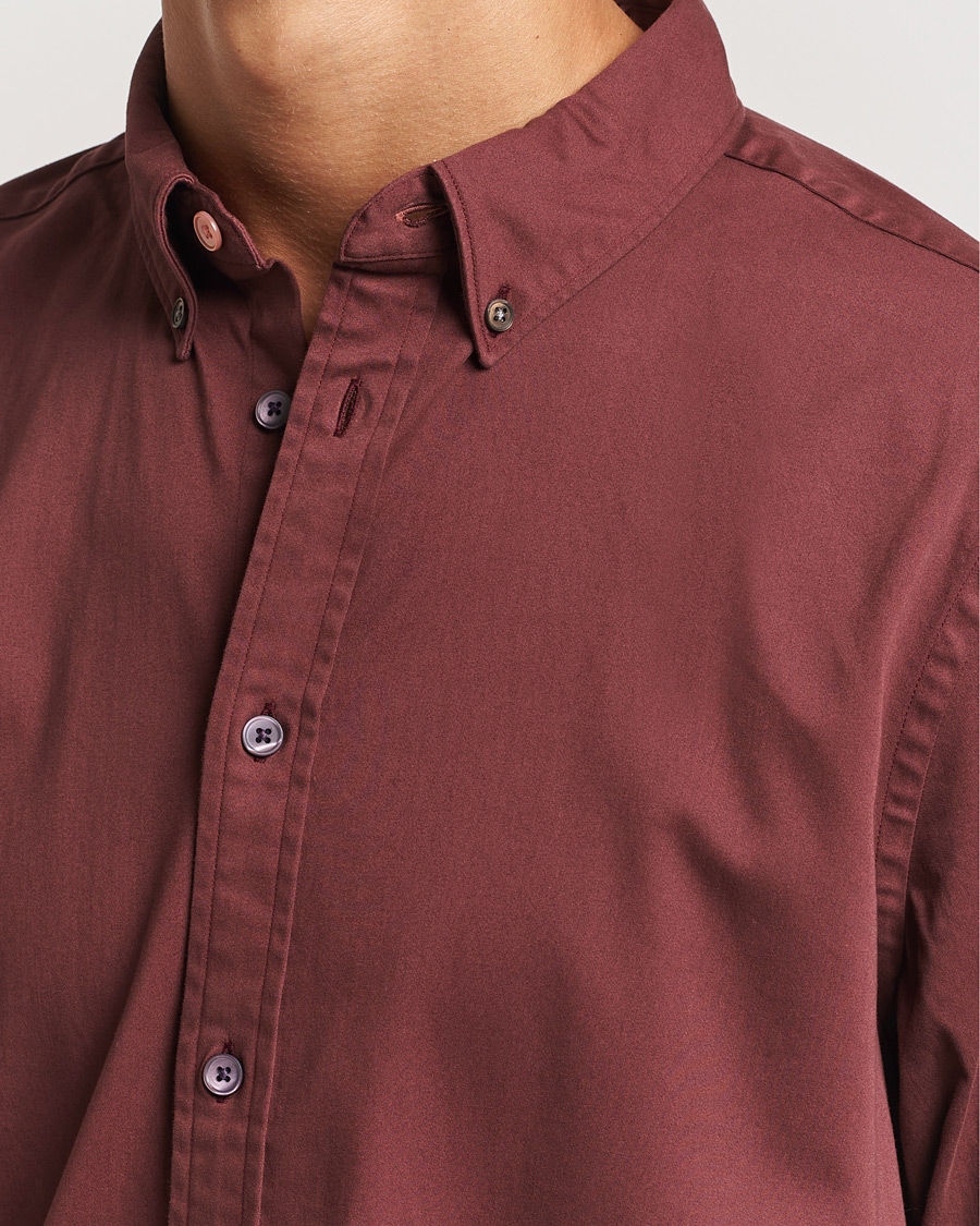 Mies | Kauluspaidat | PS Paul Smith | Regular Fit Cotton Shirt Dark Red