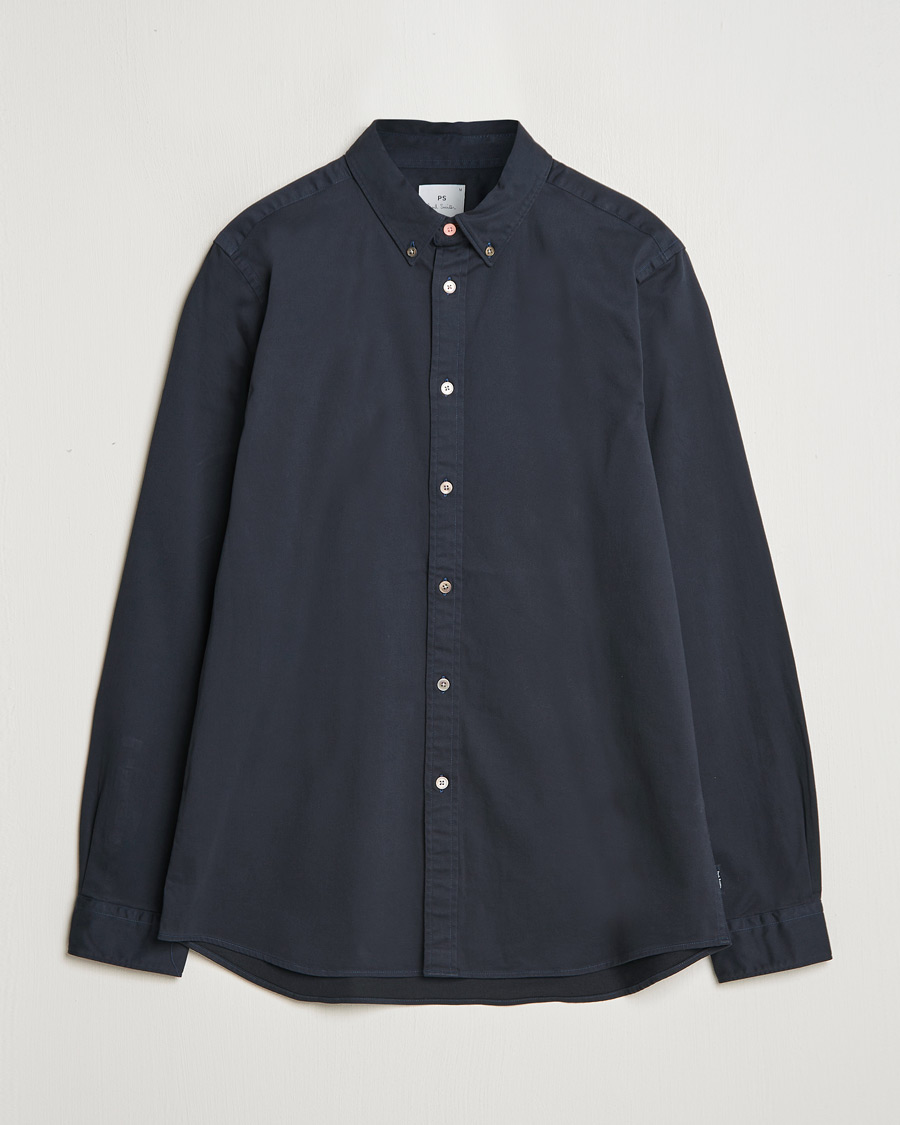 Mies | Kauluspaidat | PS Paul Smith | Regular Fit Cotton Shirt Navy
