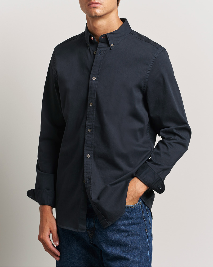 Mies | Kauluspaidat | PS Paul Smith | Regular Fit Cotton Shirt Navy