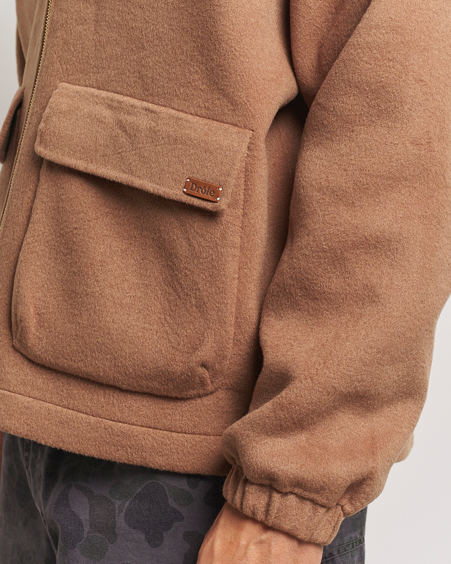 Mies | Takit | Drôle de Monsieur | La Veste Capuche Wool Camel