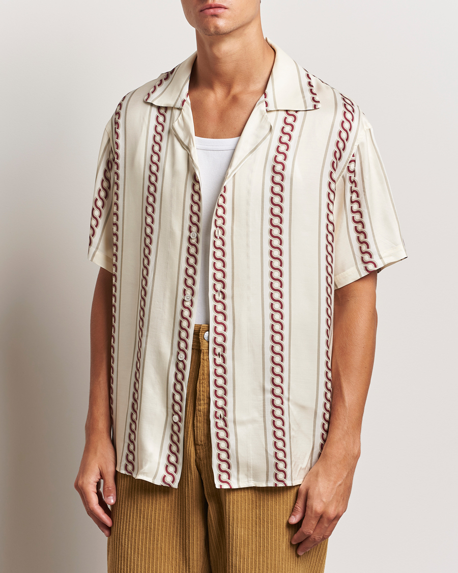 Mies | Kauluspaidat | Drôle de Monsieur | Link Cuban Shirt Ecru