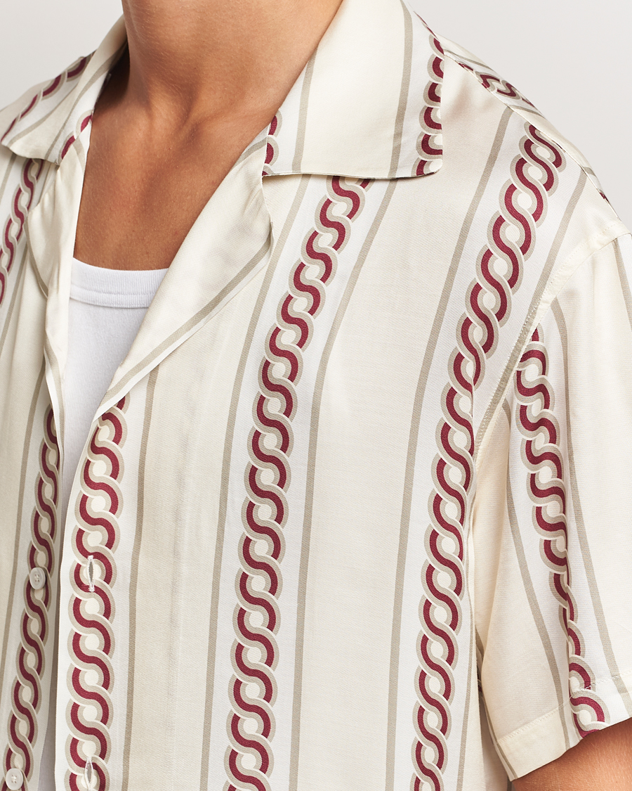 Mies | Kauluspaidat | Drôle de Monsieur | Link Cuban Shirt Ecru