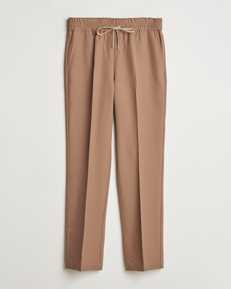 Mies | Housut | Drôle de Monsieur | Drawstring Trousers Brown