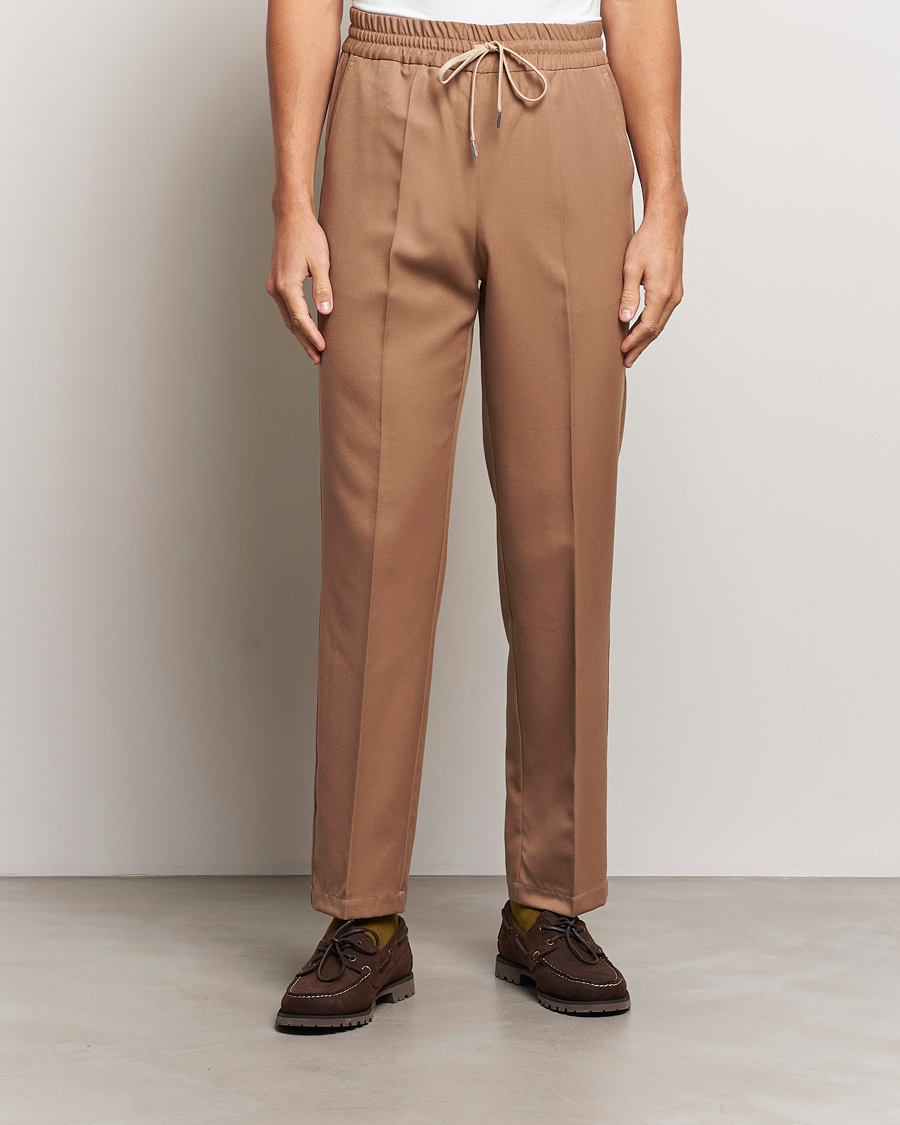 Mies | Housut | Drôle de Monsieur | Drawstring Trousers Brown