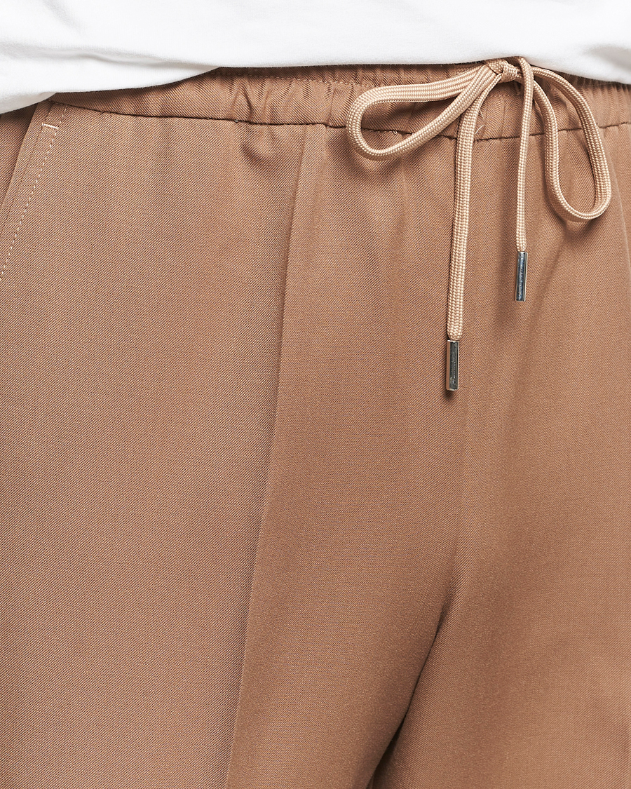 Mies | Housut | Drôle de Monsieur | Drawstring Trousers Brown